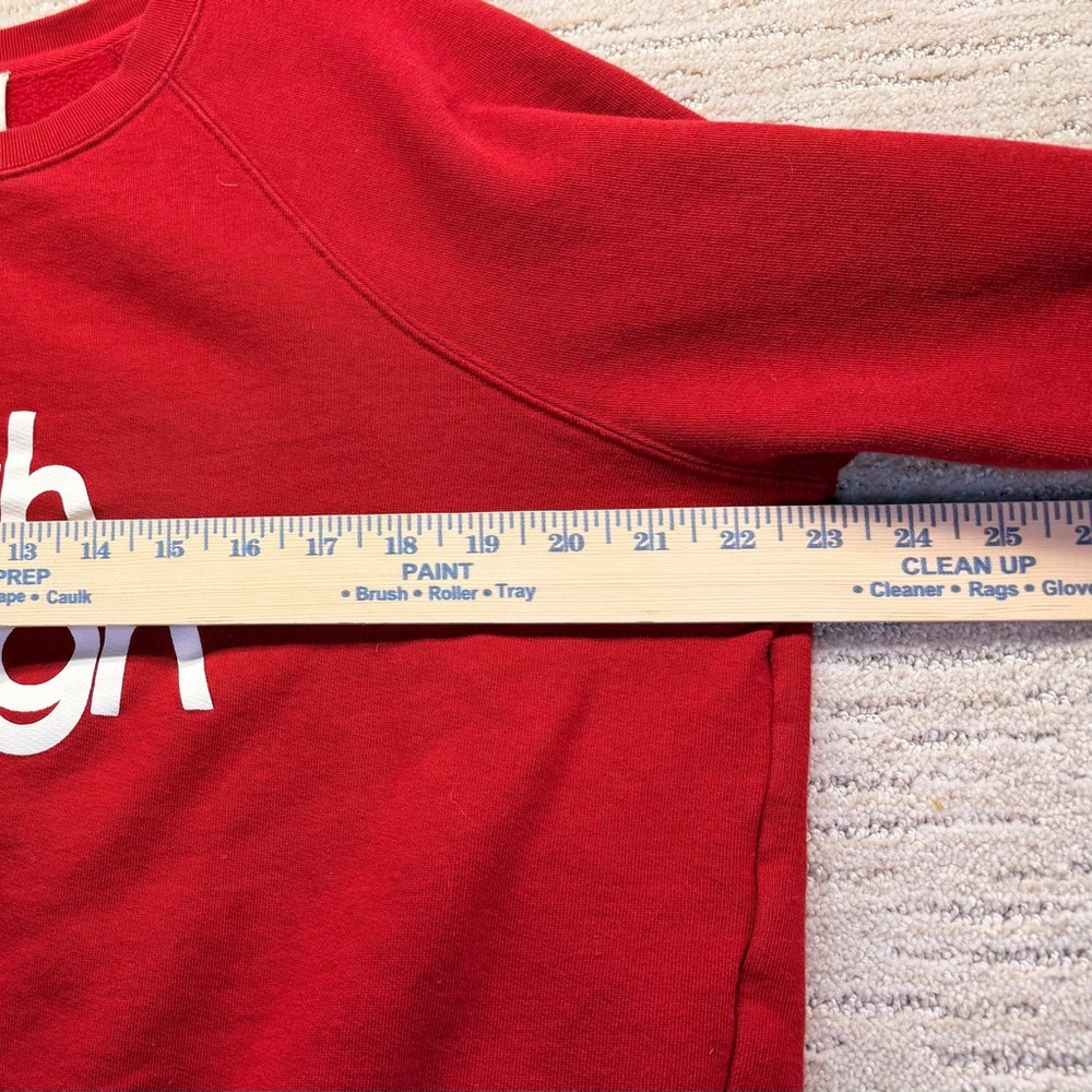 Sézane'French Enough' Sweatshirt XL - Picture 6 of 9